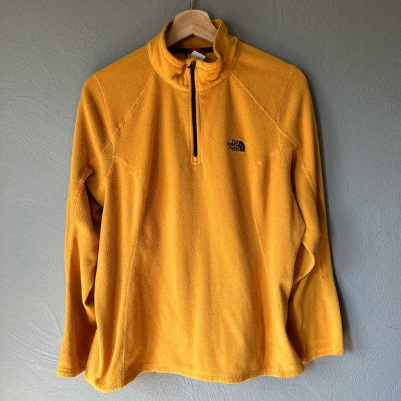 The North Face Fleece Quarter Zip Sz L - Picture 6 of 6